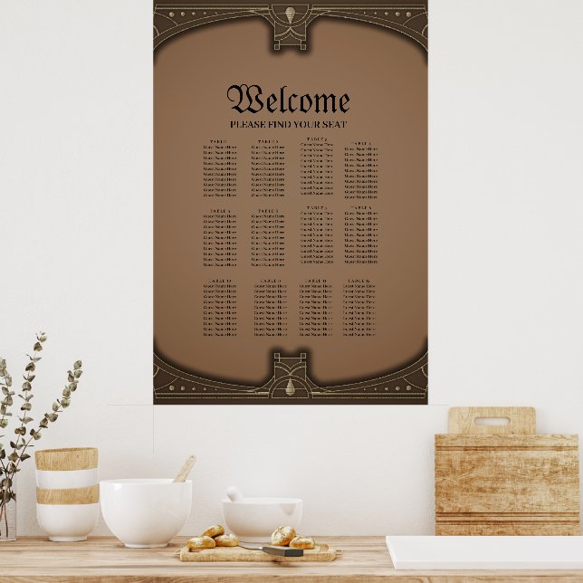 Poster Borboleta estilizada (Cozinha)