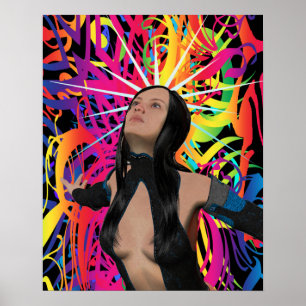 Poster Borboleta Estrela