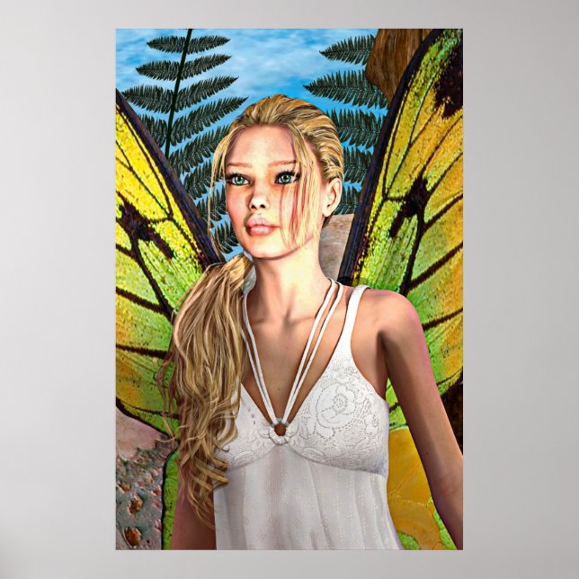 Poster Borboleta Fada (Frente)