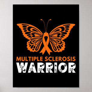 Poster Borboleta Guerreira Múltipla Esclerose Sensibiliza