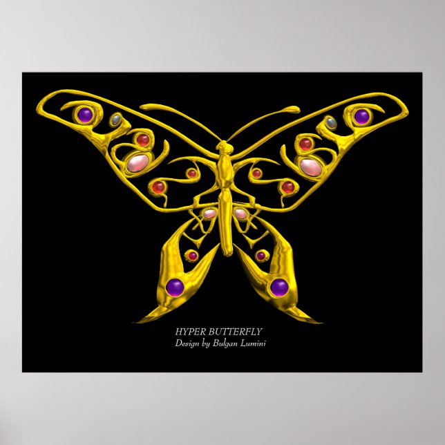 Poster BORBOLETA HIPER, tamanho colossal (Frente)