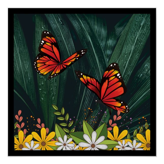 Pôster Borboleta Monarch Feb 6_21 (Frente)