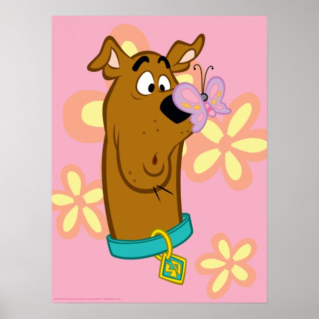 Poster Borboleta no Nariz de Scooby-Doo (Frente)
