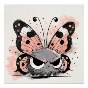 Pôster Borboleta rabugenta