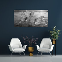 Borboleta Wall Art Glossy Poster