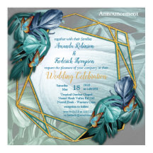 Borboletas de Paraíso/Turquesa Tropical Splash