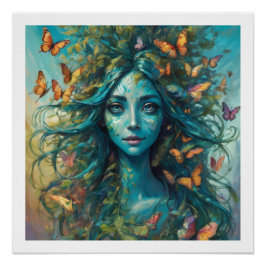 Pôster Borboletas e Blues Série 9