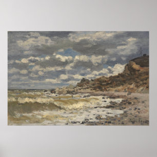 Poster Bord de mer à Sainte-Adresse Paisagem Marítima V