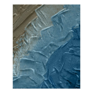 Pôster Borda do Oceano: Uma Pintura Digital de Tranquilid