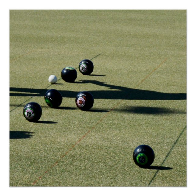 Pôster Bordo da Vitória: Uma Chamada Próxima nos Bowls (Frente)