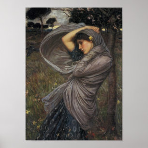 Pôster Boreas - John William Waterhouse