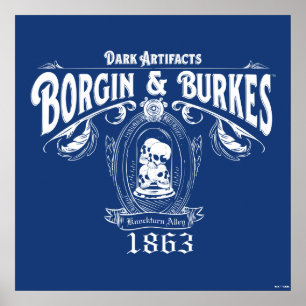 Poster BORGIN & BURKES™ - Gráfico da Loja de Artefatos Es