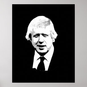 Poster Boris Johnson - busto - -