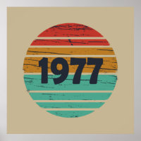born in 1977 vintage birthday