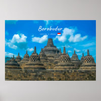 Borobudur, Indonésia - Antigo Templo Budista