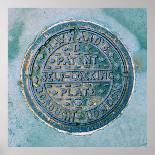 Pôster Borough of London Utility Cobrir