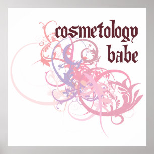 Poster Borracho da cosmetologia