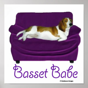 Pôster Borracho do Basset