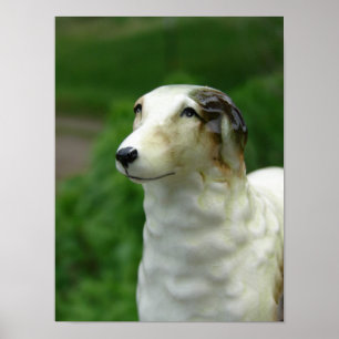 Pôster Borzoi Figurine