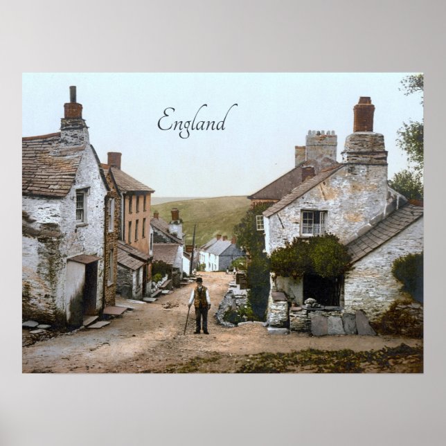 Poster Boscastelo no século XIX (Frente)