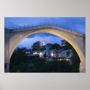 Poster Bósnia-Herzegovina - Mostar. A Ponte Velha 2