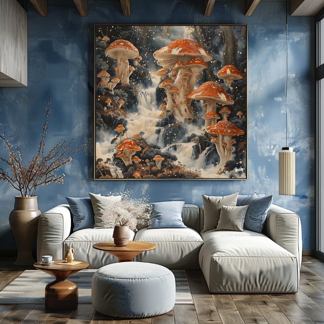 Pôster Bosque Mágico: Impresionista y Surrealista (Criador carregado)