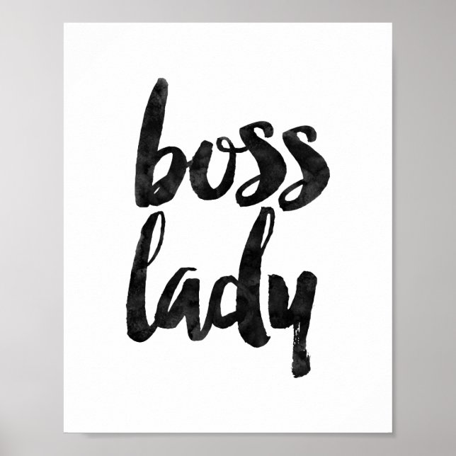 Pôster Boss Lady (Frente)
