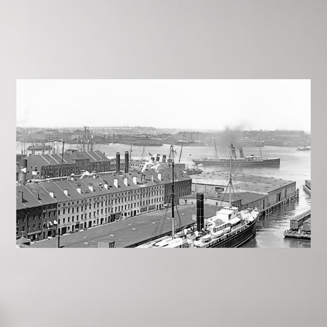 Pôster Boston 1906 (Frente)