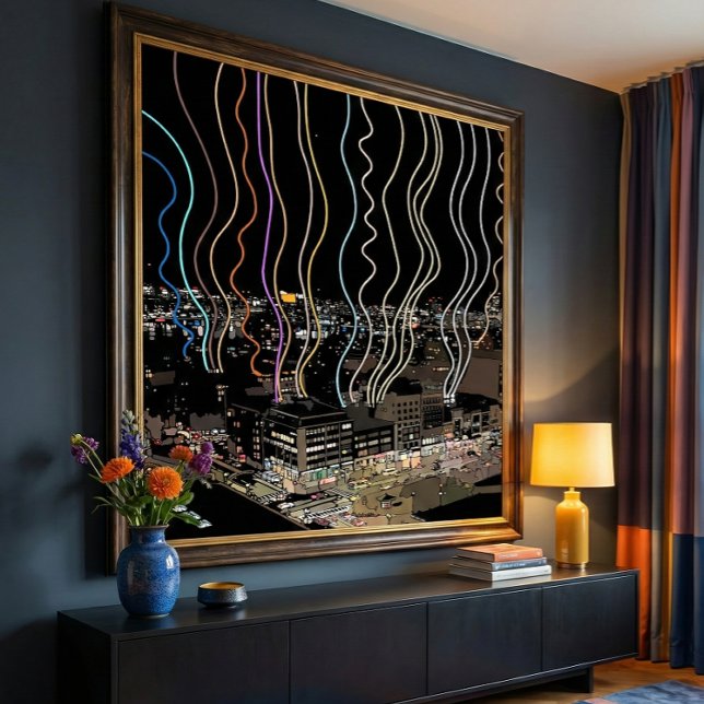 Poster Boston City Lights (Criador carregado)