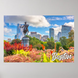 Poster Boston, Massachusetts, Estados Unidos