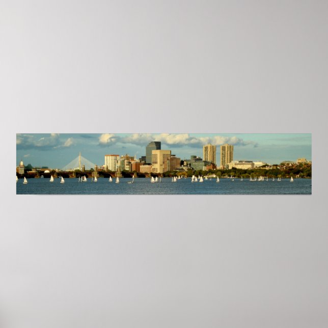 Poster Boston Panorama (Frente)