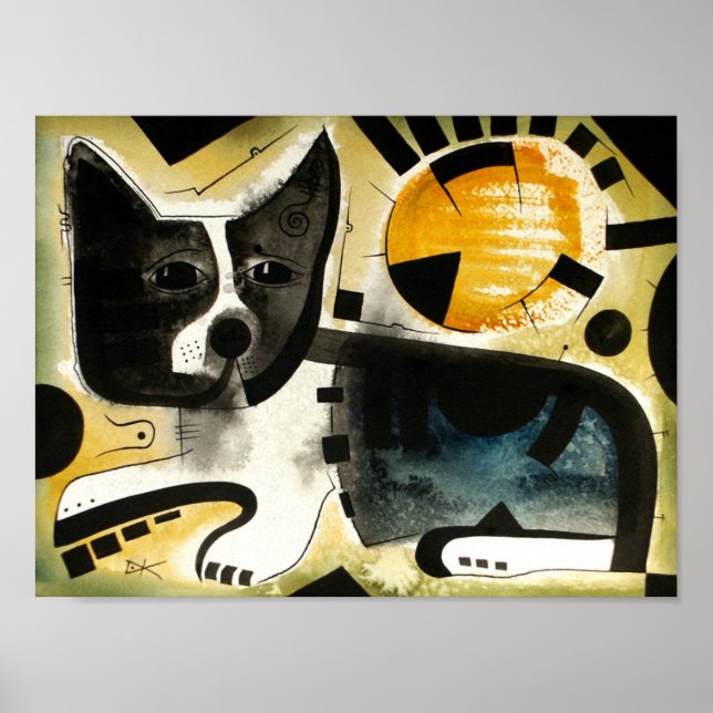 Pôster Boston Terrier dk_2005aug8k (Frente)