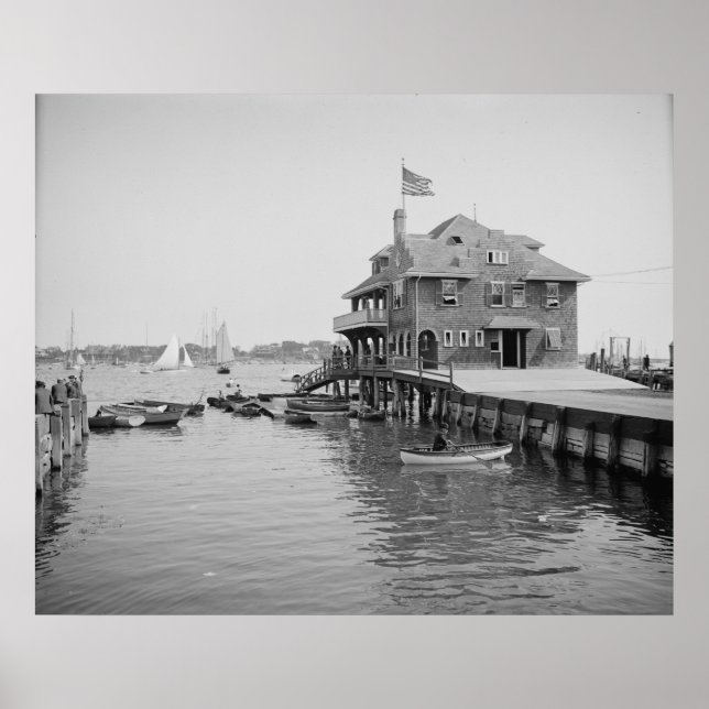 Poster Boston Yacht Club (Frente)