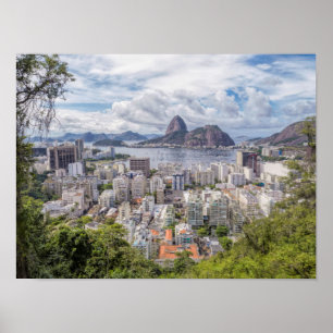 Poster Botafogo com naco de açúcar
