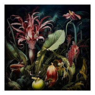 Pôster Botânica numa selva