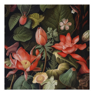 Pôster Botânica numa selva