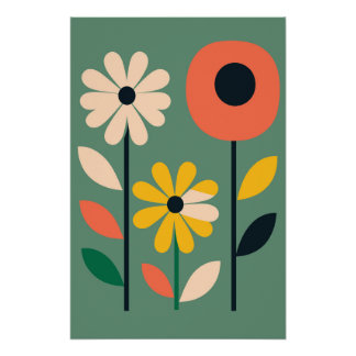 Pôster Botanical Flower Poster - Nr. 6