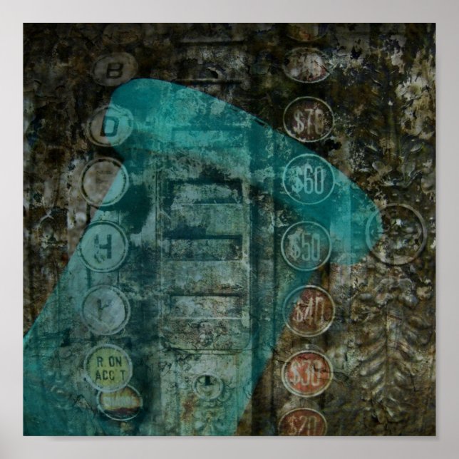 Pôster Botão art 5 (Frente)