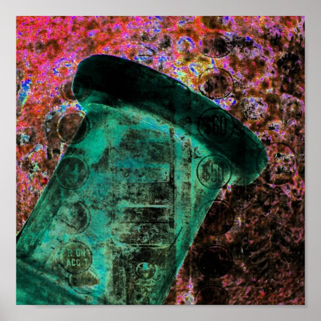 Pôster Botão art 7 (Frente)