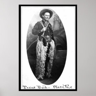 Poster Botão de Texas