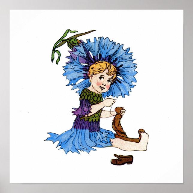 Pôster Botão solteiro (Frente)