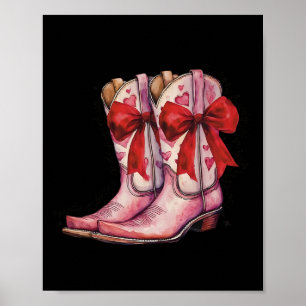 Poster Botas Cowgirl Coquete de Valentino para Mulheres W