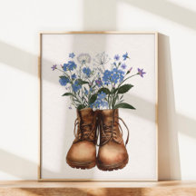Botas de caminhada Blue Wildflower Outdoor 