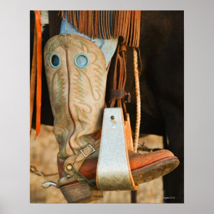 Poster Botas de cowboy