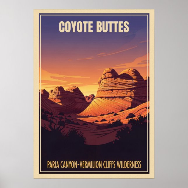 Poster Botões Coyote V01 (Frente)