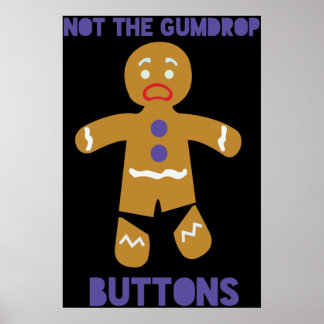 Poster Botões Gumdrop