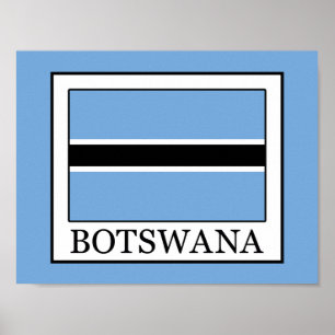 Poster Botsuana