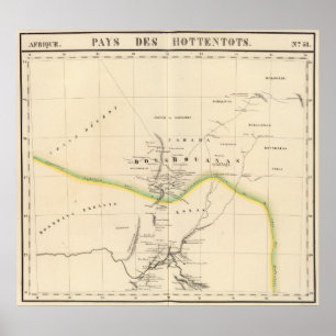 Pôster Botswana, África do Sul 51
