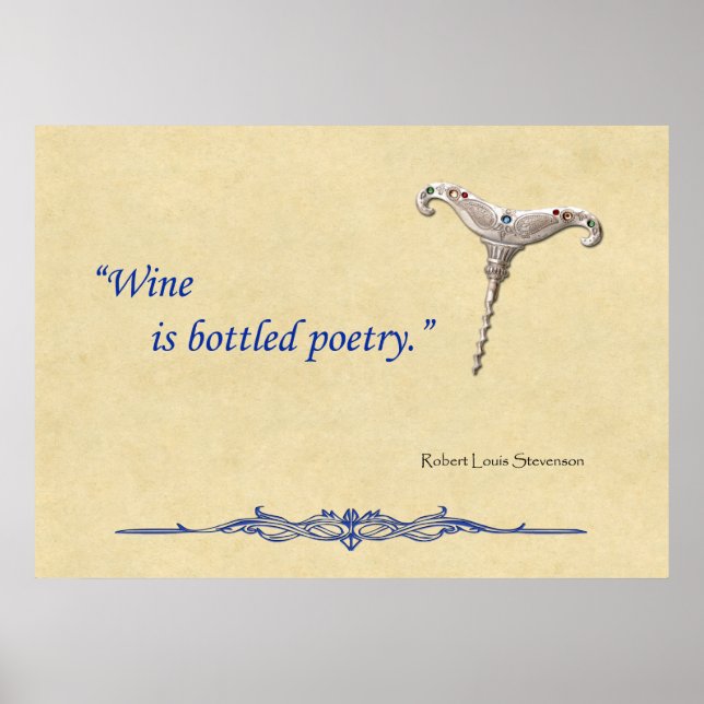Poster Bottled Poetry (Frente)