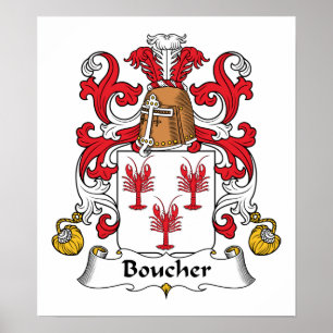 Pôster Boucher Family Crest